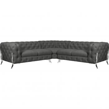 Chesterfield-Sofa »Amaury L-Form«, vielseitig und modern