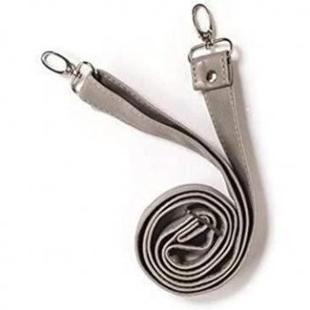 Sistema di tasche e supporti per la fascia per cintura Nuvita in pelle ecologica grigia