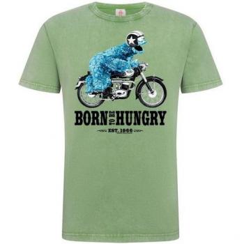 LOGOSHIRT Damen T-Shirt Sesamstraße Krümelmonster
