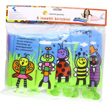 5 insetti birichini. Imparare giocando. Ediz. illustrata
