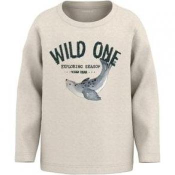 Nmmskjol Langarmshirt Peyote-Melange-Edition