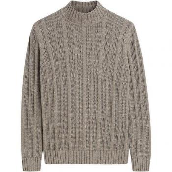 Cinque „CIMENSOR“ Rollkragenpullover für Herren – Gr. L, dunkelbraun