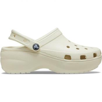 CROCS Classic Platform Clog donne Sandali e Infradito beige taglia:39-40