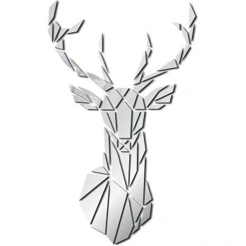 Deer Hunter Geometric Acrylic Mirror