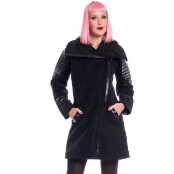 Women’s GALINA Chemical Coat, Black, Medium