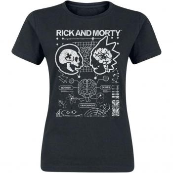 Maglietta Donna Rick And Morty