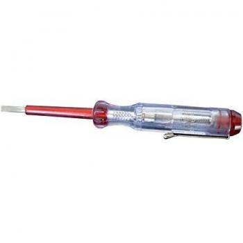 Tournevis testeur Zenitech à large lame 3,5 x 140mm 250V