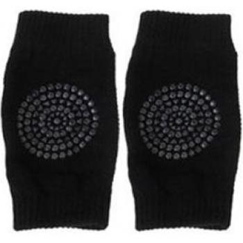 Calcetines protectores de rodilla para bebés con almohadillas de silicona