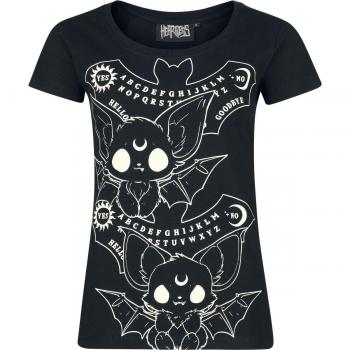 Heartless Black Ouija Bats Shirt