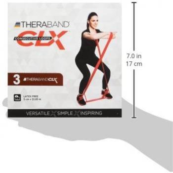Theraband Clx Red Fitness Loops 22m