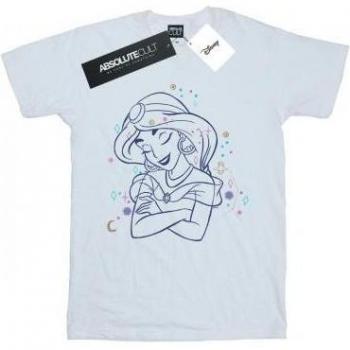 T-shirt Boyfriend Jasmine Aladdin en Coton pour Femmes