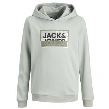 Logan’s Aqua Gray Kids’ Hoodie – Jack & Jones