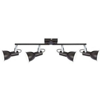 Globo Fargo Ceiling Light Bar, Brown, 4 E14