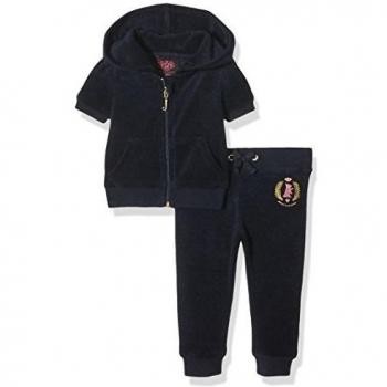 Set de Chándal Juicy Couture Logo Terry, Azul, 18-24 Meses