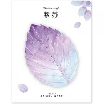 Green Leaf Sticky Notes