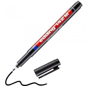 E-142 M permanent pen schwarz
