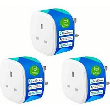 Meross Wi-Fi Smart Plug (3-Pack)