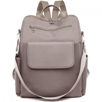 Stylish Women's School Backpack with Multiple Pockets