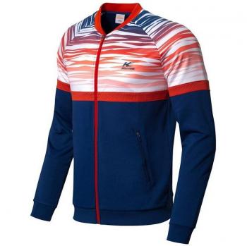 Kason Badminton Männer Sportjacke Langarm FWDM003-3