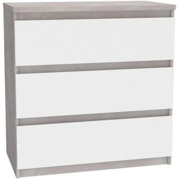 Almacenaje Chelsea 3 Blanco/Gris – 77,2 x 100,7 x 77 cm