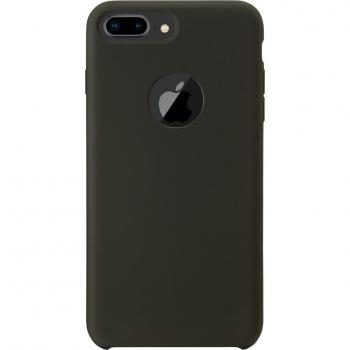 Kase Collection Gel‑Coated Silicone Cover – iPhone 7/8 Plus, Dark Olive Green
