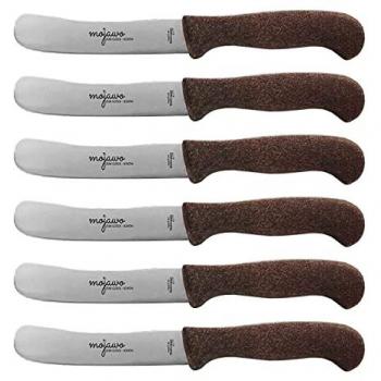 Mojawo 6er Frühstücks‑ und Steakmesser‑Kombi – Solinger Buckelschnittmesser