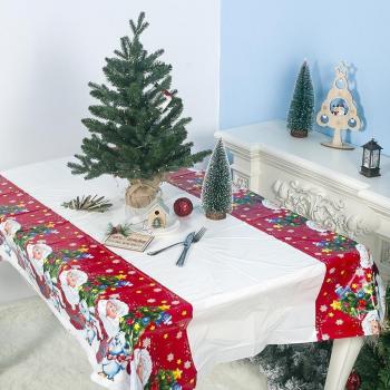 Nappe de table en PVC 180*110cm pour Noël