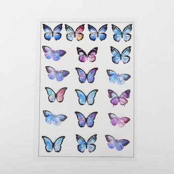 Transparent Butterfly Flaps for DIY Resin