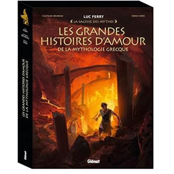 Coffret Les Grandes histoires d'amour de la mythologie grecque