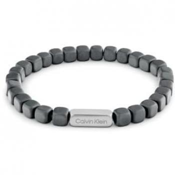 Pulsera de Hombre Calvin Klein Modern Square con Hematita