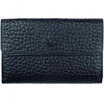 Porte-monnaie élégant noir femme