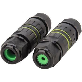 M16 IP68 3-Pin Junction Box Connector