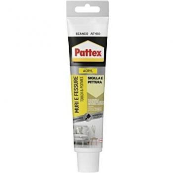 Sigillante Acrilico Bianco Pattex Muri Fessure 50 ml