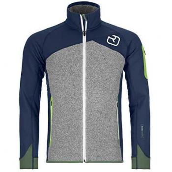 ORTOVOX Männer-Fleeceplus Jacke – Nachtblau, Medium