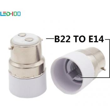 Fireproof B22 to E14 Bulb Holder