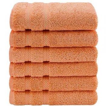 Casa Copenhagen Bella Set de 6 Serviettes de Bain Pêche Malibu