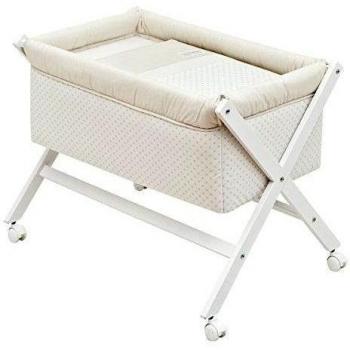 Cambrass Minicuna Tijera Madera Star Beige 55 x 87 x 74 cm Color Star Beige 9.79 Kg