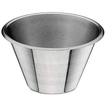 Fuente Cónica de Acero Inoxidable 32 cm