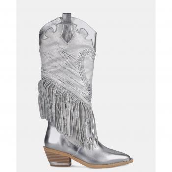 ALMA EN PENA, Women's Cowboy Boots, Gray, Size 5 UK