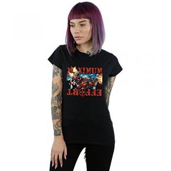 Marvel Ultimate Effort Female T‑Shirt (Black)