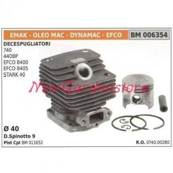 Motore Decespugliatore Segmenti 740 440BP 006354 Cilindro Pistone Originale OLEOMAC
