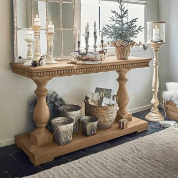 Console Angolare Classica 56x153x86 cm