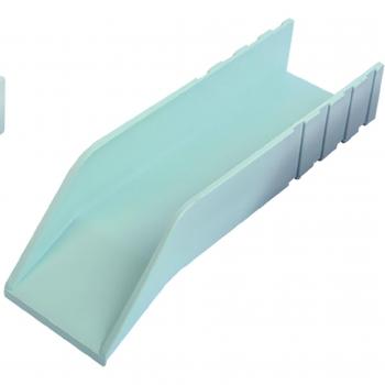 Protezione gocce terrazzo misura 6x23 grigia