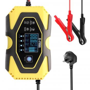 Module de Charge Automatique 12V6A‑24V3A pour Batteries LiFePO₄ – Écran LCD