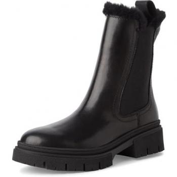 Bottines Chelsea en cuir noir 39