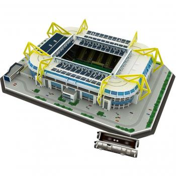 Puzzle 3D assemblé terrain de football