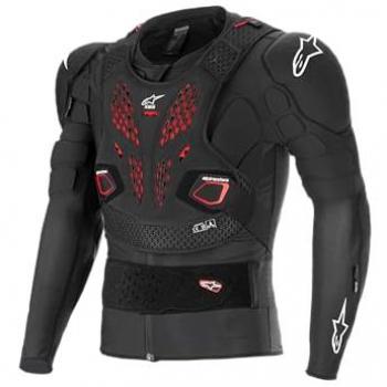 Alpinestars Bionic Pro V3 Plasma Giacca protettiva Moto Cross Enduro Nero Rosso M