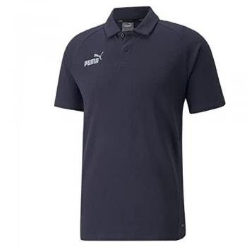 PUMA TeamFINAL Herren Poloshirt blau S