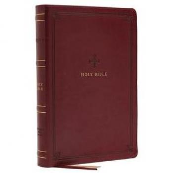 Nrsv, Catholic Bible, Standard Large Print, Leathersoft, Red, Comfort Print
