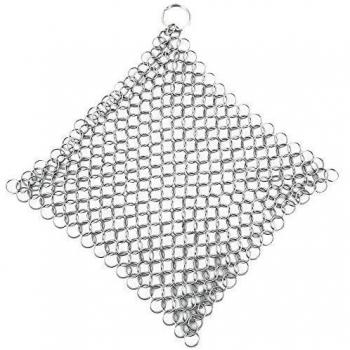 Ringreinigungssystem für Dutch Oven – 20 × 20 cm (Edelstahl)